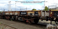 460025 SPA 30T DB Schenker Plate wagon @ Tata Steel Aldwarke, Rotherham 2015-08-04 © Paul Bartlett [bw]