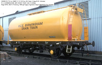 DB999103 TEA ex SMBP 2110 LMR drain train @ Wellingborough 89-02-19 � Paul Bartlett w