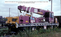 DRP81503 - 32 Plasser 12t YOB heavy duty hydraulic crane