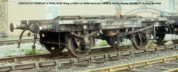 CDB734737 CONFLAT A @ Derby Works 77-09-10 © Paul Bartlett W