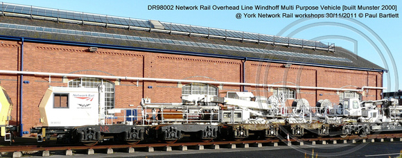 DR98002 Windhoff MPV @ York Network Rail workshops 2011-11-30 � Paul Bartlett [0w]