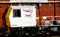 DR98007 Windhoff MPV @ York Network Rail workshops 2011-11-30 � Paul Bartlett [2w]