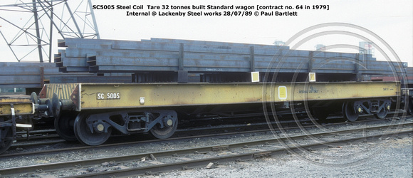 SC5005 Steel Coil @ Lackenby 89-07-28 © Paul Bartlett w
