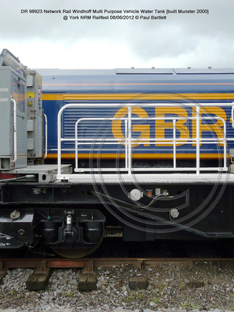 DR98923 Windhoff MPV @ York NRM Railfest 2012-06-08 � Paul Bartlett [04w]