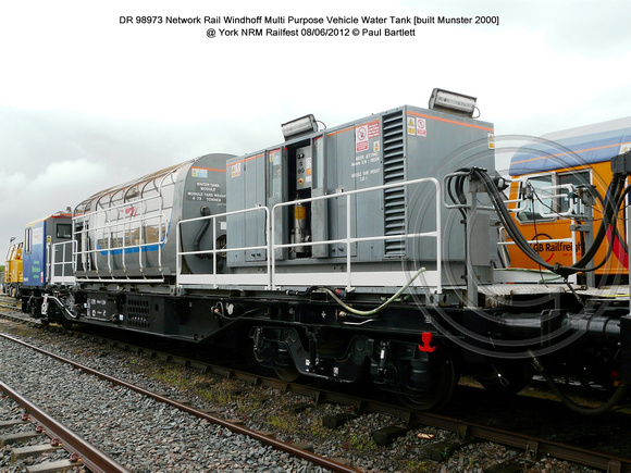 DR98973 Windhoff MPV @ York NRM Railfest 2012-06-08 � Paul Bartlett [02w]