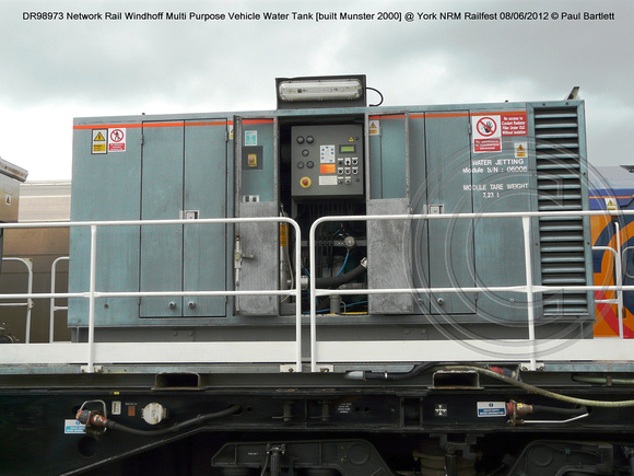 DR98973 Windhoff MPV @ York NRM Railfest 2012-06-08 � Paul Bartlett [11w]