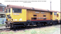 DX79206 Speno rail grinder @ Stockport 82-07-18 � Paul Bartlett [1w]