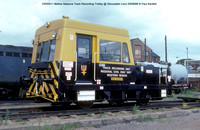 DR50011 Matisa Neptune Track Recording Trolley @ Gloucester Loco 86-08-29 � Paul Bartlett w