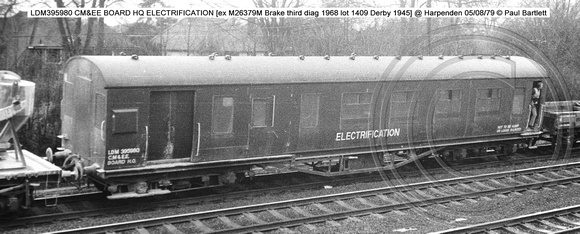LDM395980 ELECTRIFICATION @ Harpenden 79-08-05 � Paul Bartlett W