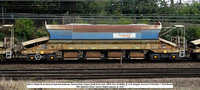 380113 HQAH 64.4t Network Rail Autoballaster intermediate hopper [built Doncaster 2001] Tare 25-600kg @ York Holgate Junction 2023-02-01 © Paul Bartett w