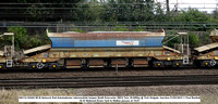 380114 HQAH 90.0t Network Rail Autoballaster intermediate hopper [built Doncaster 2001] Tare 25-600kg @ York Holgate Junction 2023-02-01 © Paul Bartlett w