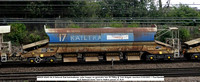 380020 HQAG 64.3t Network Rail Autoballaster outer hopper no generator tare 25-700kg @ York Holgate Junction 2023-02-01 © Paul Bartlett