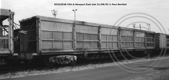 DC622938 YXA @ Newport East Usk 92-08-21 © Paul Bartlett [3w]