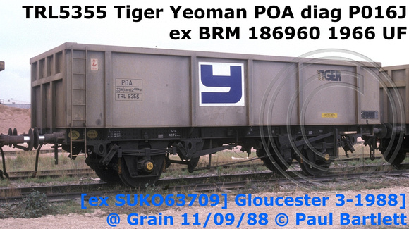TRL5355 Yeoman POA