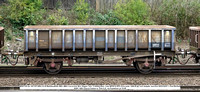 M391143 [ex 361197] MFA 32.4t Mainline EWS HEA, MEA conversion Box Wagon Tare 13.600kg [Des code MF001A RFS Doncaster 1994-5] @ York Holgate Junction 2023-03-05 © Paul Bartlett w