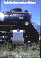 2860 Royal Hudson @ Squamish BCR 09 July 88 � Paul Bartlett [2w]