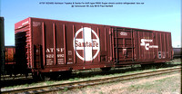 ATSF 622492 Santa Fe box car @ Vancouver 09 July 88 � Paul Bartlett w