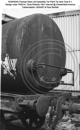 NCB40345 Tar tank @ Chesterfield Avenue Carbonisation 87-04-16 � Paul Bartlett [3w]