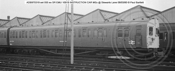 ADB975319 set 055 INSTRUCTION CAR @ Stewarts Lane 80-03-08 � Paul Bartlett w
