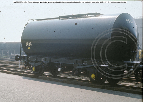SMBP6693 Class B 4 wheel tank � Paul Bartlett collection [2w]