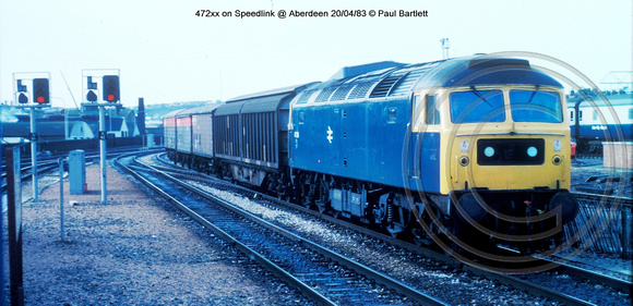472xx on speedlink @ Aberdeen 83-04-20 � Paul Bartlett w
