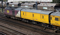 6263 [ex 81231 & 92961] Network Rail Generator van [ex Mk1 full brake lot 30163 Pressed steel 1957] @ York Holgate Junction 2023-04-02 © Paul Bartlett [1w]