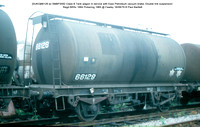 SUKO66128 ex SMBP3092 Class B Tank wagon Esso PetroleumRegd BRSc 1684 Pickering 1965 @ Fawley 79-08-16 © Paul Bartlett w