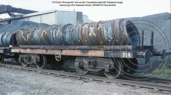719 Short bogie rod coil Internal @ UES Aldwarke Works 94-09-18 � Paul Bartlett [1w]