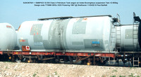 SUKO67001 = SMBP522 32.63t Class A Petroleum Tank wagon air brake Design code TT088K BRSc 3320 Pickering 1967 @ Shellhaven 92-04-11 © Paul Bartlett w