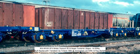 BGL95330 KFA British Gypsum Bogie Container Wagon @ Immingham 94-10-22 © Paul Bartlett w