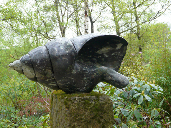 Abstract shell @ Himalayan garden and sculpture park, Grewelthorpe � Paul Bartlett [1r]