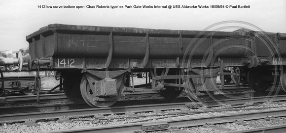 1412 low curve bottom open C Roberts type Internal @ UES Aldwarke Works 94-09-18 � Paul Bartlett w