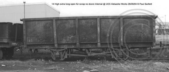 14 High long open Internal @ UES Aldwarke Works 94-06-26 � Paul Bartlett w