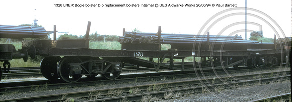 1328 LNER Bogie bolster D Internal @ UES Aldwarke Works 94-06-26 � Paul Bartlett W