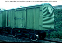 5254 LNER design corrugated end van unfitted Morton brake Regd RCH 424 1939 Internal use @ ROF Glascoed 92-08-21 © Paul Bartlett w