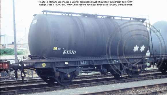 TRL51310 Class B Gas Oil @ Fawley Esso 79-08-16 � Paul Bartlett w