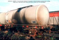 BPO67079 = SMBP561 TTA 32.43t Class A Petroleum Tank wagon air brakeg Design code TT026X BRSc 3359 Pickering 1967 @ Hoo Junction 87-11-25 © Paul Bartlet wt