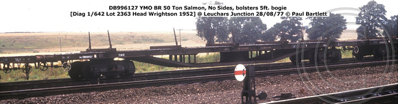 DB996127 Lot 2363 Head Wrightson  @ Leuchars Junction 77-08-28 © Paul Bartlett w