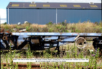 600001 FBA EWS ex British Gypsum Bogie Container Wagon @ York Klondyke Sidings 2015-08-15 © Paul Bartlett [6w]