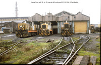 Engine Shed 78, 44, 29 @ Scunthorpe BSC 94-10-22 � Paul Bartlett w