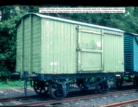 30403 LNER style van Independent unfitted brake 1940 Internal use @ ROF Glascoed 92-08-21 © Paul Bartlett w