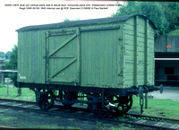 30408 LNER style van Independent unfitted brake 1940 Internal use @ ROF Glascoed 92-08-21 © Paul Bartlett w