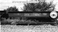 F93000 PFA Container flat @ Motherwell C& W 90-07-23 � Paul Bartlett [07w]