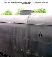 33001 as C1 Bulleid Q1 0-6-0 @ York NRM Railfest 2004-05-30 © Paul Bartlett  [05w]