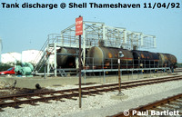 discharge Thameshaven