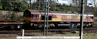 66013 DB [classification JT42CWR built GM - EMD Works no 968702-13 September 1998] @ York Holgate Junction 2023-04-07 © Paul Bartlett [2w]