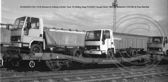 RLS92335 PKA S & C Comtic Diag PC002D Fauvet Girel 1983 @ Millerhill 84-07-21 � Paul Bartlett w
