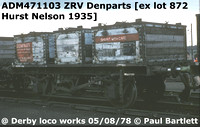 ADM471103 ZRV Denparts at Wellingborough 83-10-22