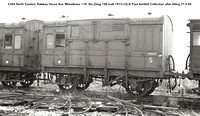 E384 NERly Horse Box [Diag 196 built 1913-23] � Paul Bartlett Collection [2w]