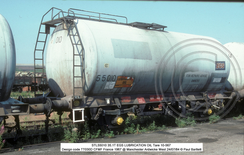 Paul Bartletts Photographs E G Steele 4 Wheel Tank Wagons Stl Sts Caib 8432